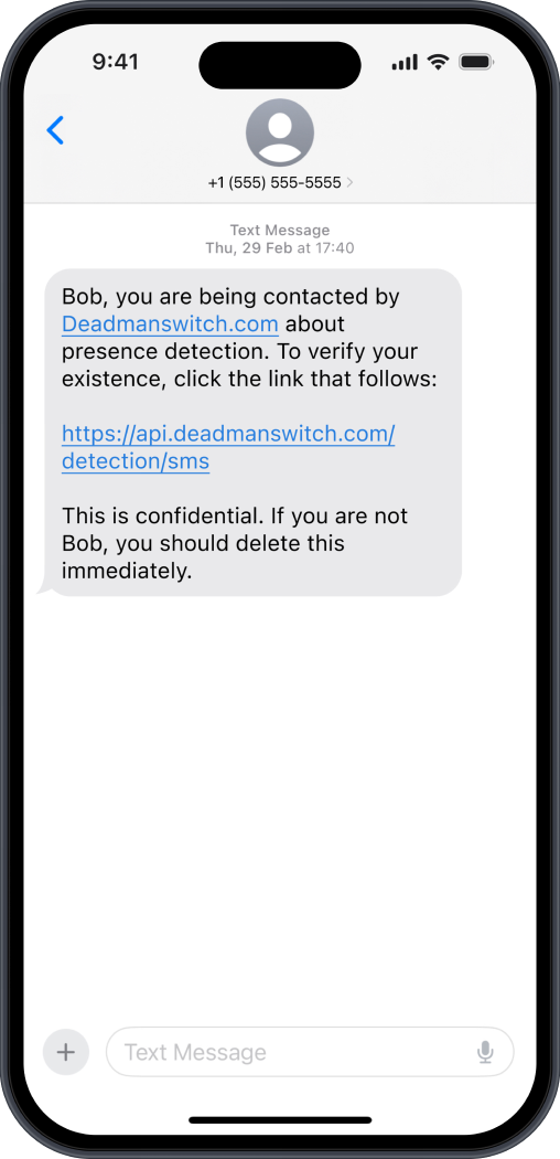 Detection Setup Screen 3